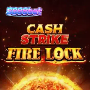 Cash Strike Fire Lock স্লট গেমের রঙিন ইন্টারফেস
